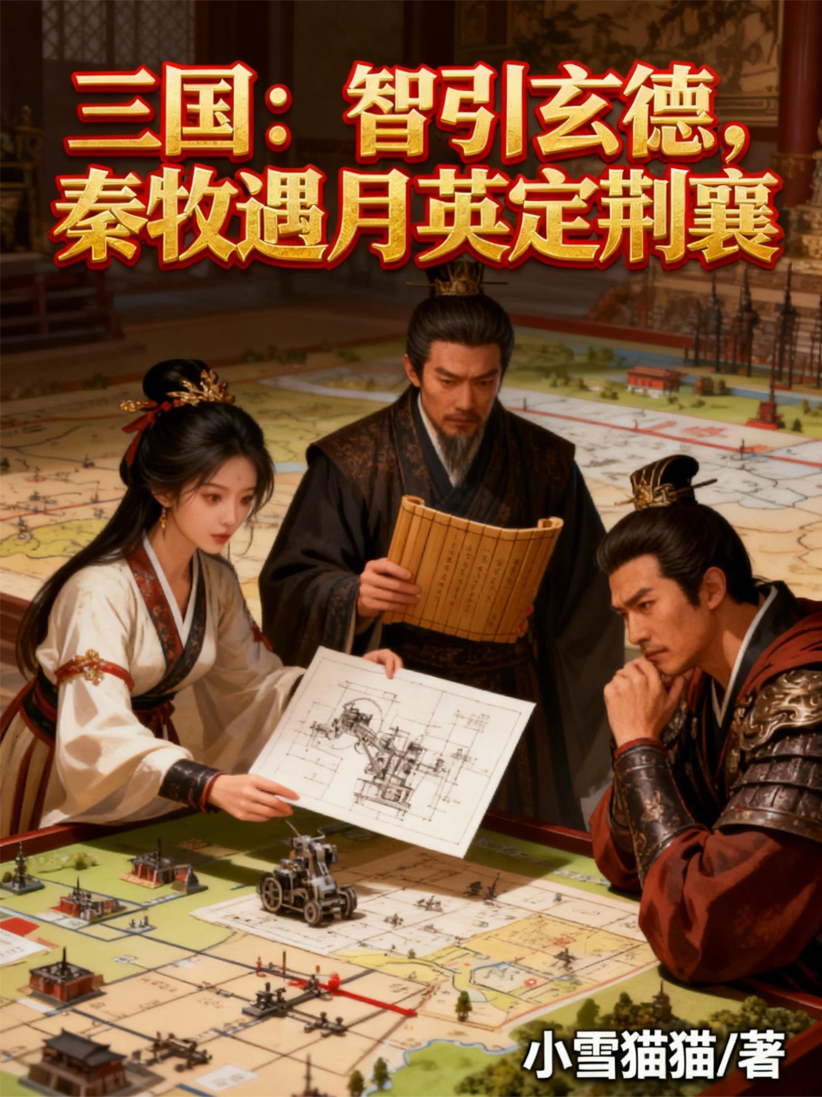 三国:智引玄德秦牧遇月英定荆襄 三国:智引玄德秦牧遇月英定荆襄