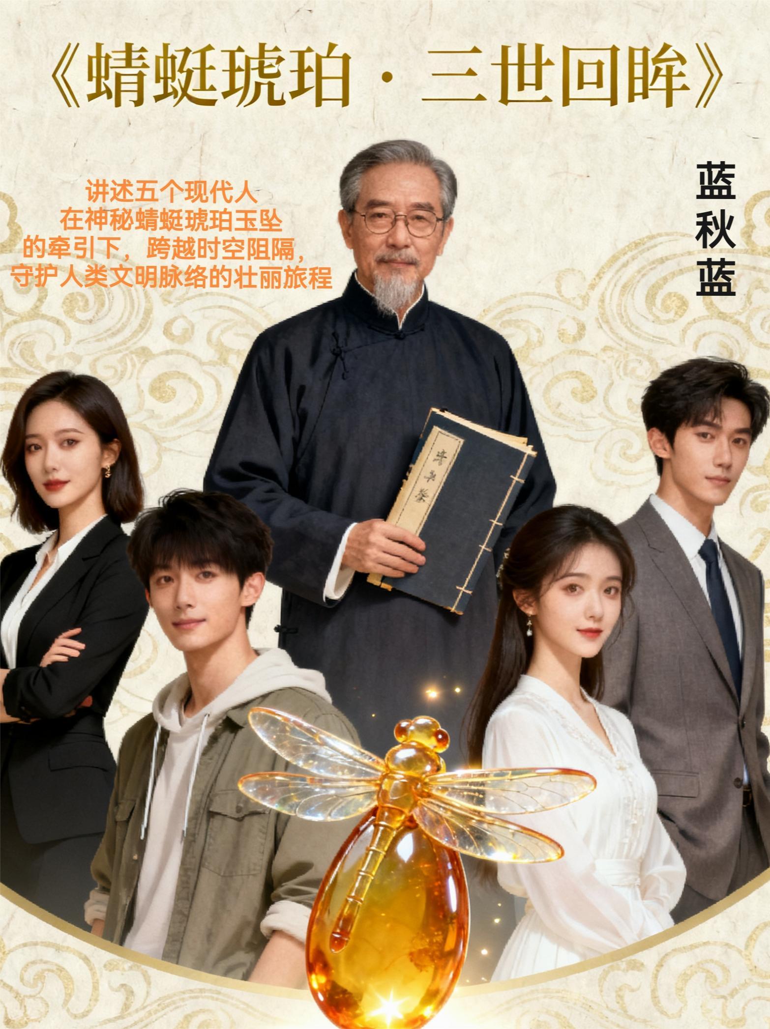 蜻蜓琥珀:三世回眸 蜻蜓琥珀:三世回眸